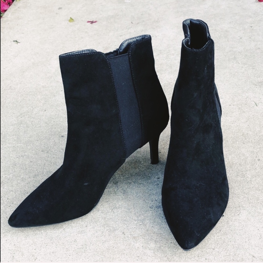Booties with Skinny Heel